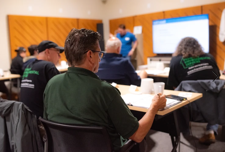 Certified firm training event